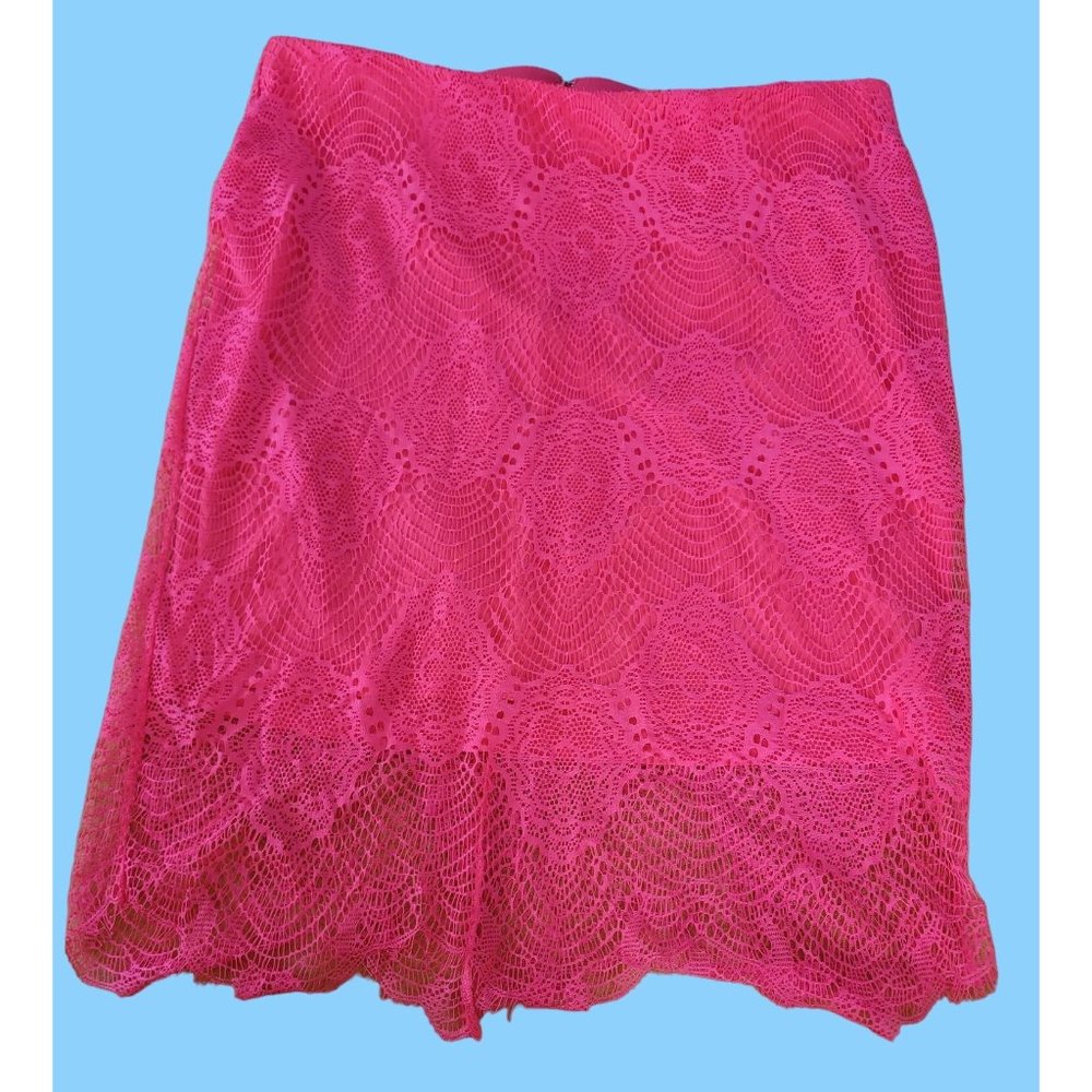 Torrid stretch lace pencil skirt, sz 2X - Picture 2 of 8